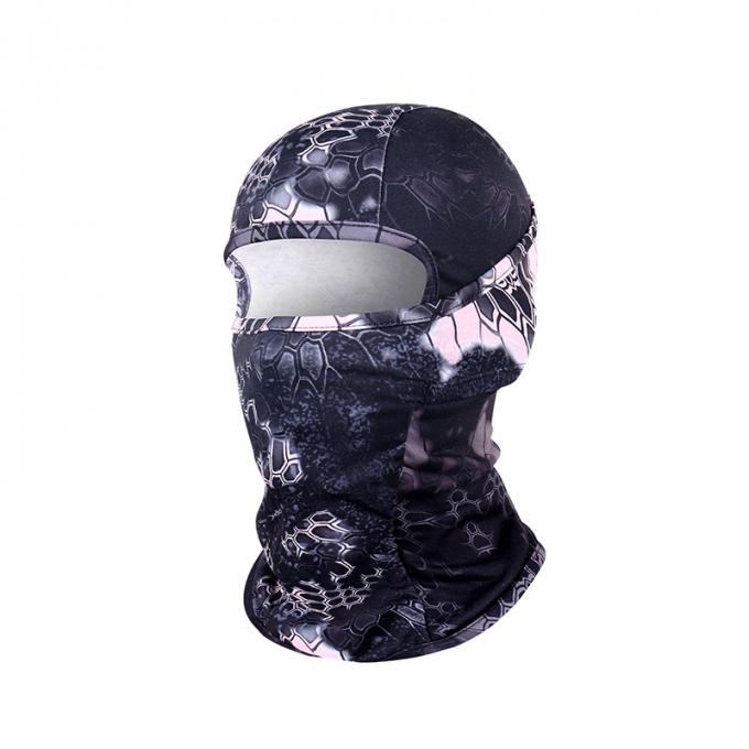 Casco di riciclaggio dell'anti della polvere della maschera di caccia del cammuffamento della maschera di protezione del cammuffamento del serpente di Balaclava di alta qualità della tazza del fronte pieno schermo elastico della bocca