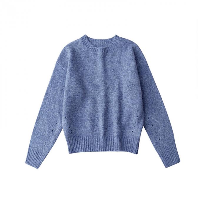 Stile di modo più i maglioni del pullover del collo del giro di Autumn Winter Casual Warm di dimensione