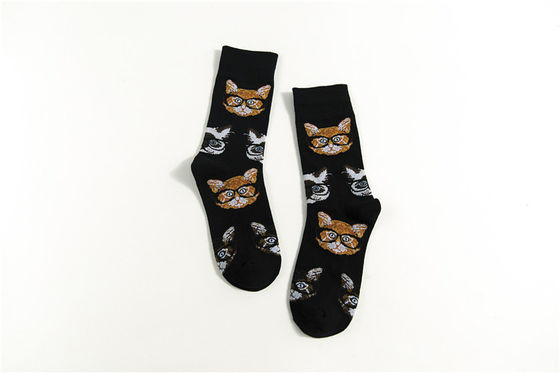 ODM Women'S Cotton Crew Socks Regular Style With Sewing  Logo