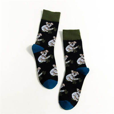 ODM Women'S Cotton Crew Socks Regular Style With Sewing  Logo
