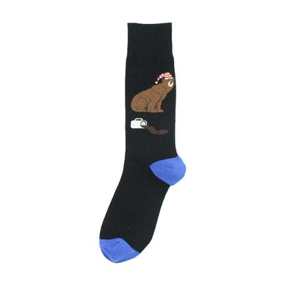 ODM Women'S Cotton Crew Socks Regular Style With Sewing  Logo